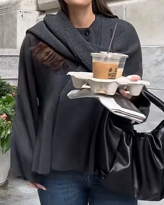Zara Scarf Wool Coat - Image 1