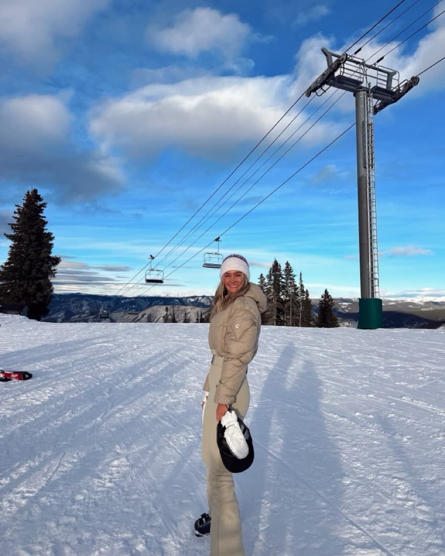 Cordova Ajax Ski Suit Size Small Tan - Image 6