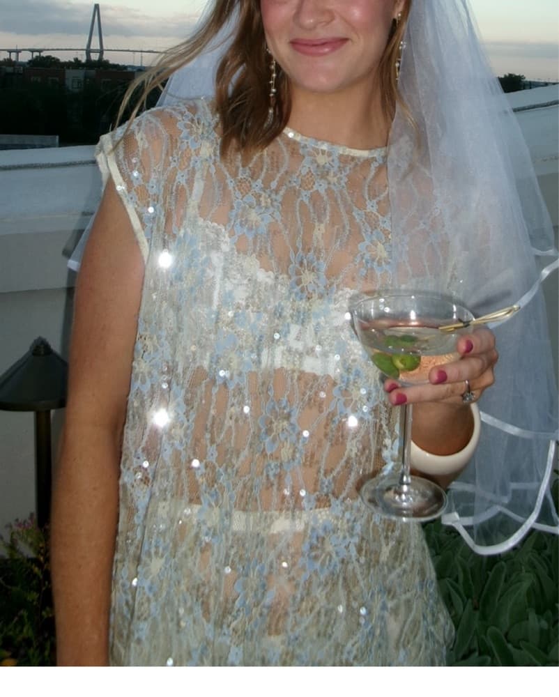 Vrg Grl Sequin Lace Top - Image 3