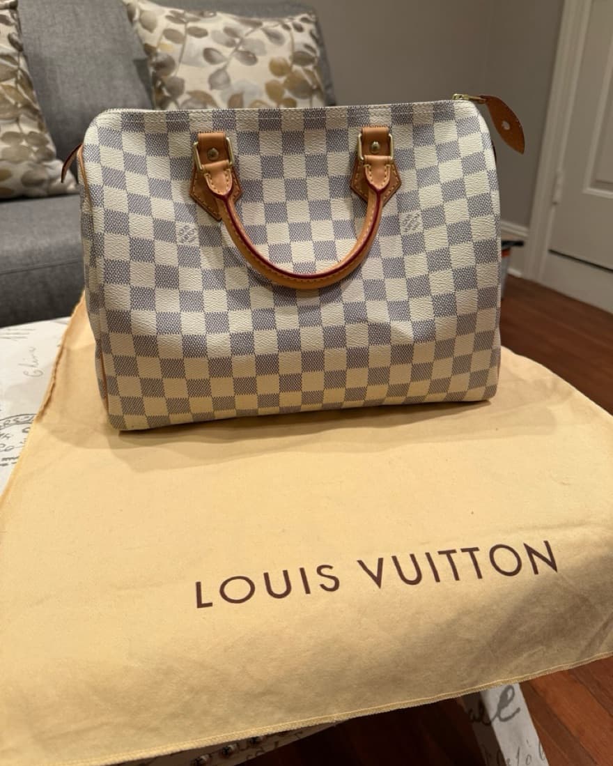 Louis Vuitton Speedy 30 Satchel - Image 1