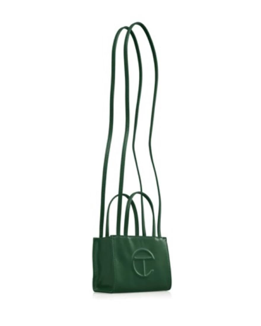 Telfar Small Dark Olive Shopping Bag - Image 1