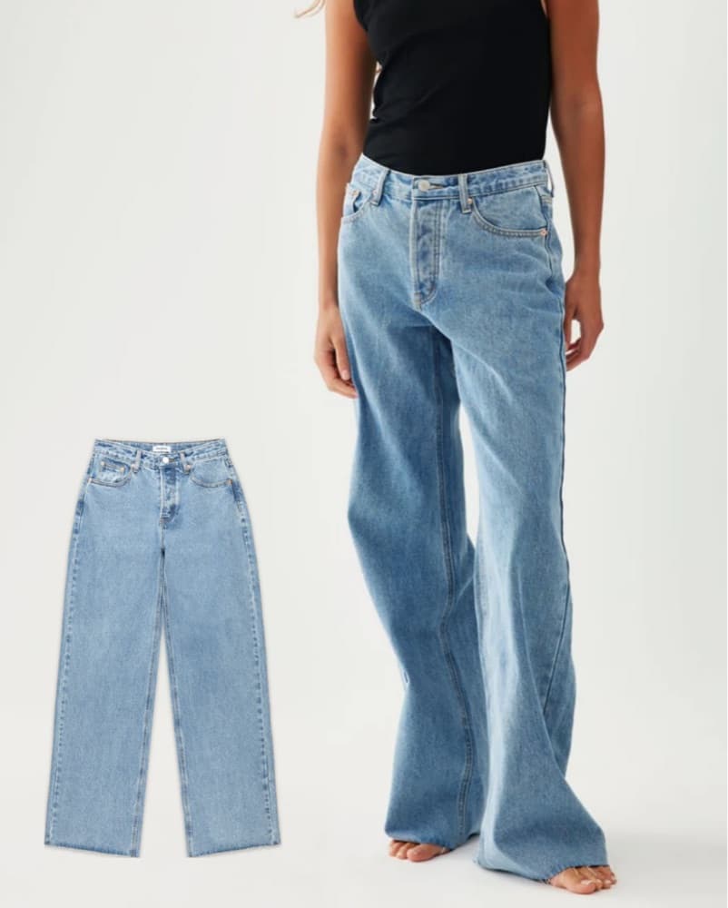 Parke Low Rise Baggy Denim - Image 1