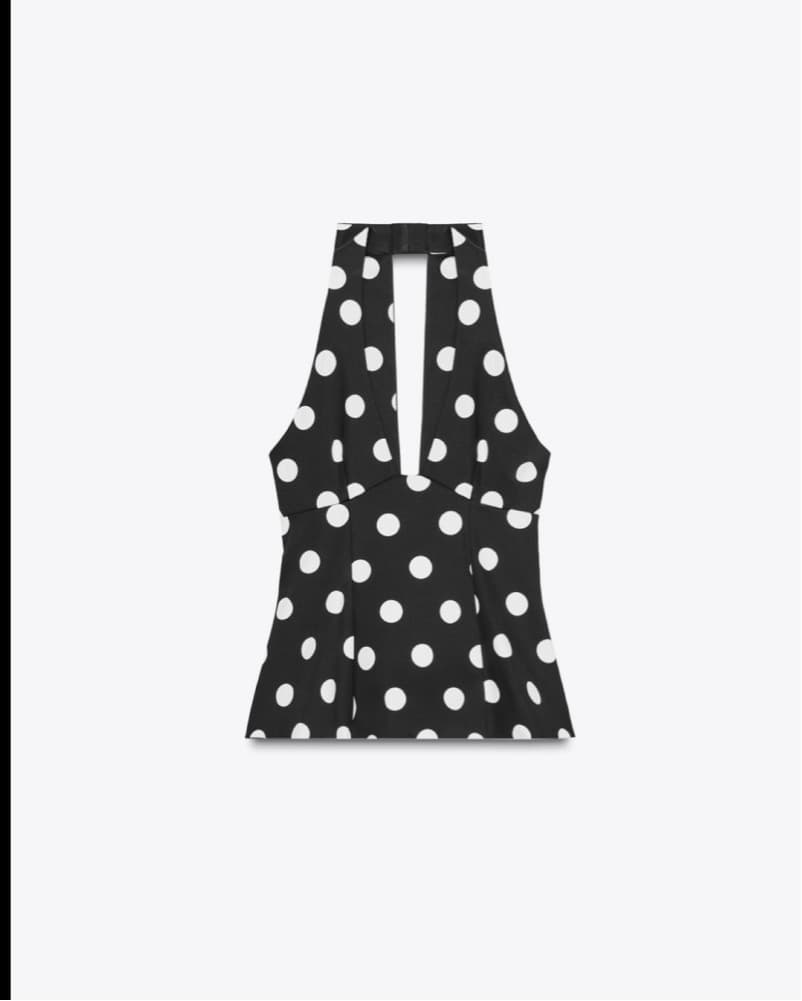 Zara polka dot top - Image 1