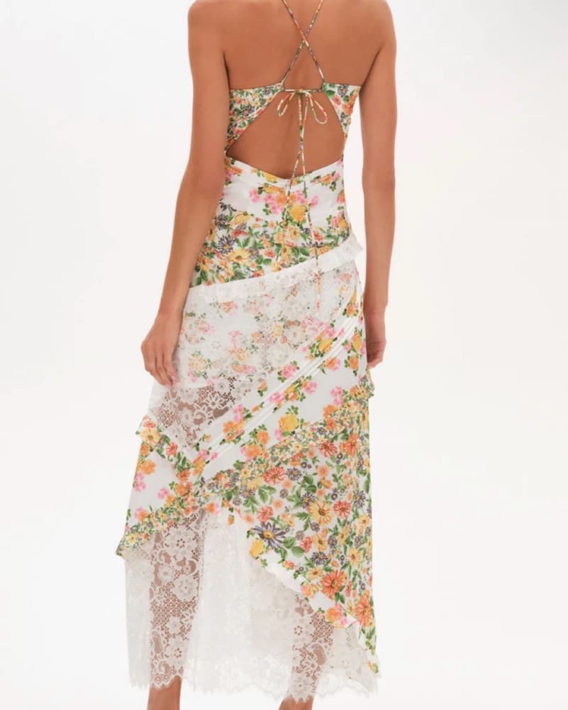 For Love & Lemons Rosalyn Maxi Dress - Image 2