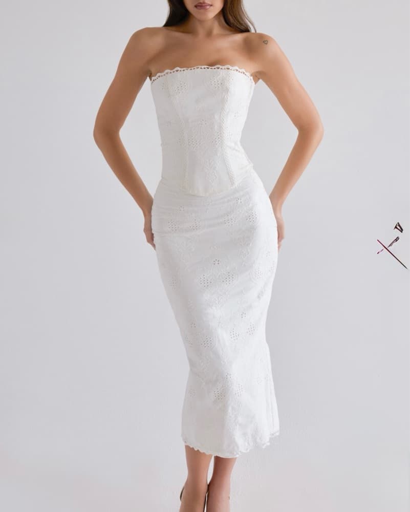 House Of CB White Two Piece Set - Image 1