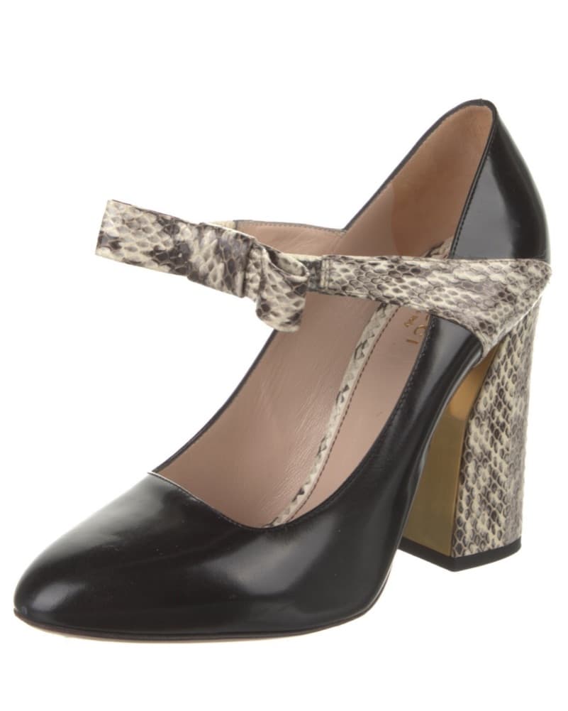 Gucci Mary Jane Block Heels - Image 2