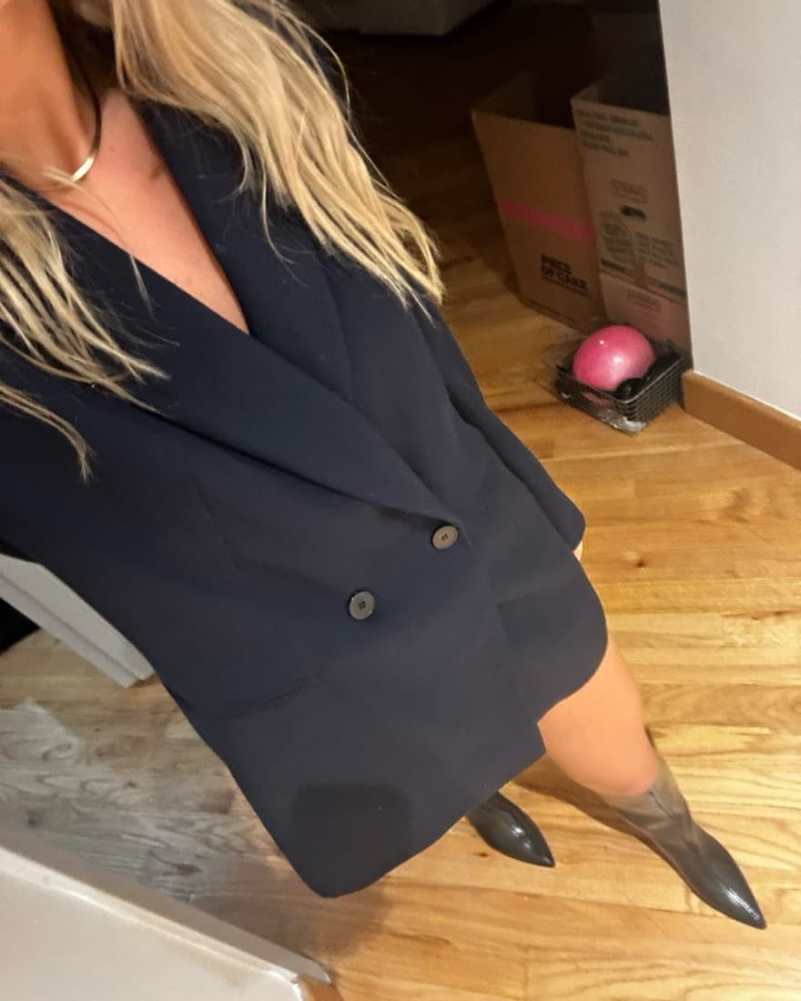 Navy Blue Blazer  - Image 1