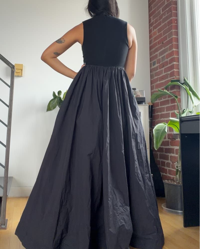 BHLDN Jemma Scoop-Neck Fit & Flare Dress - Image 4