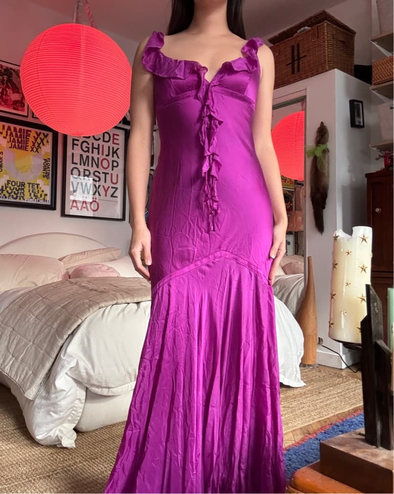 Niteline Magenta Dress - Image 1
