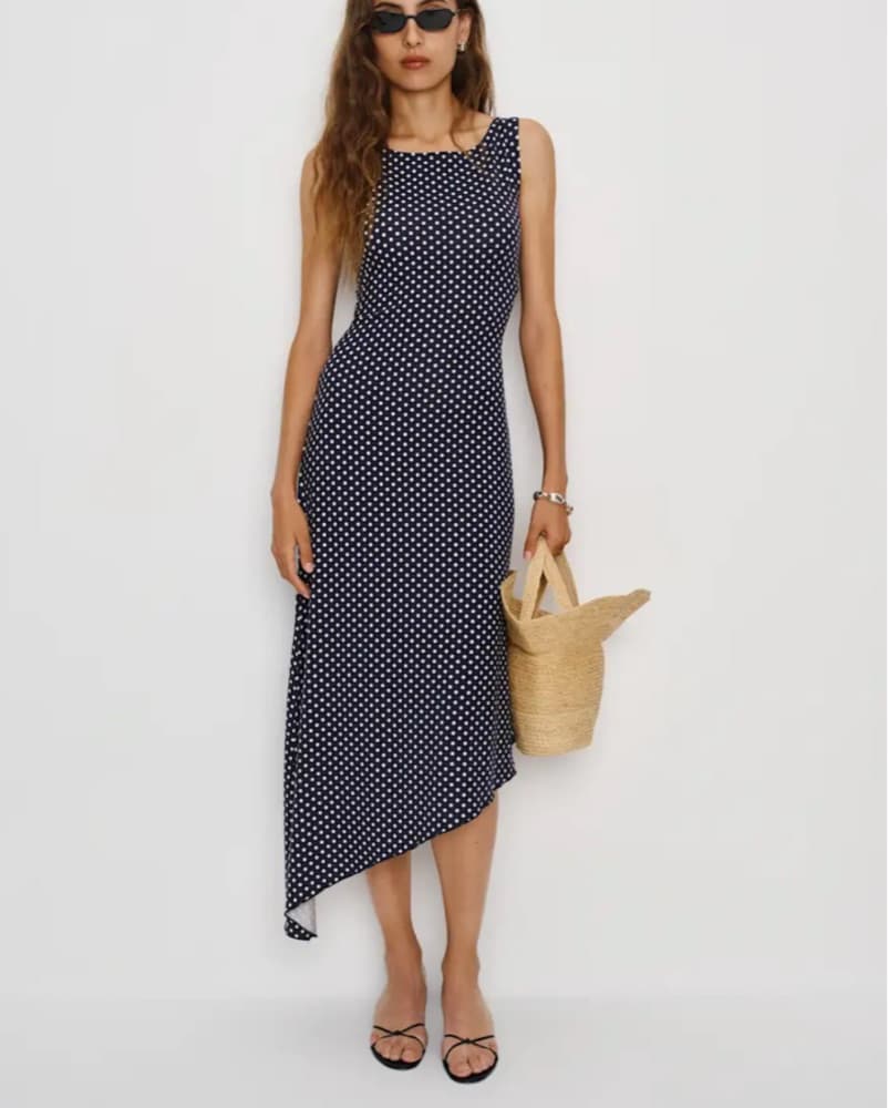Reformation Polka Dot Midi - Image 1