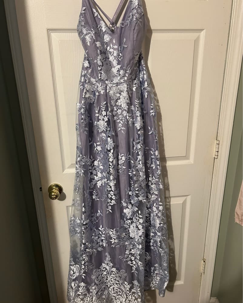 floral embroidered gown - Image 1