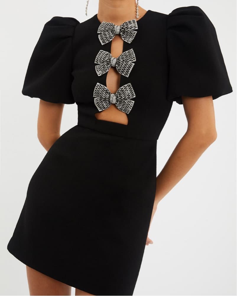 Rebecca Vallance Bow Dress - Image 1