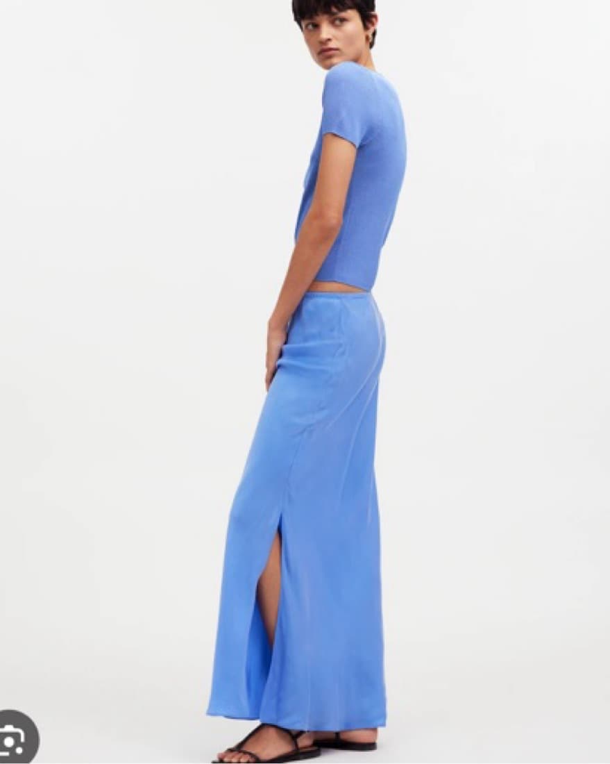 Madewell Blue Maxi Skirt - Image 1