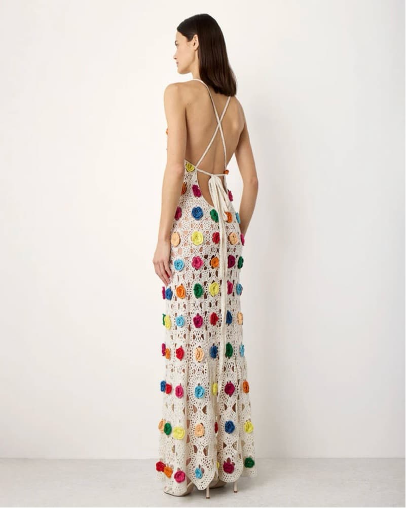 Alejandra Alonso Rojas Crochet Dress  - Image 4