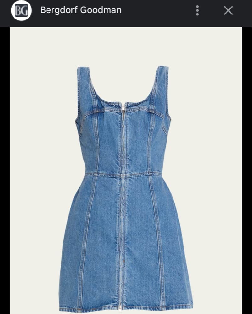 Frame Denim Dress - Image 4