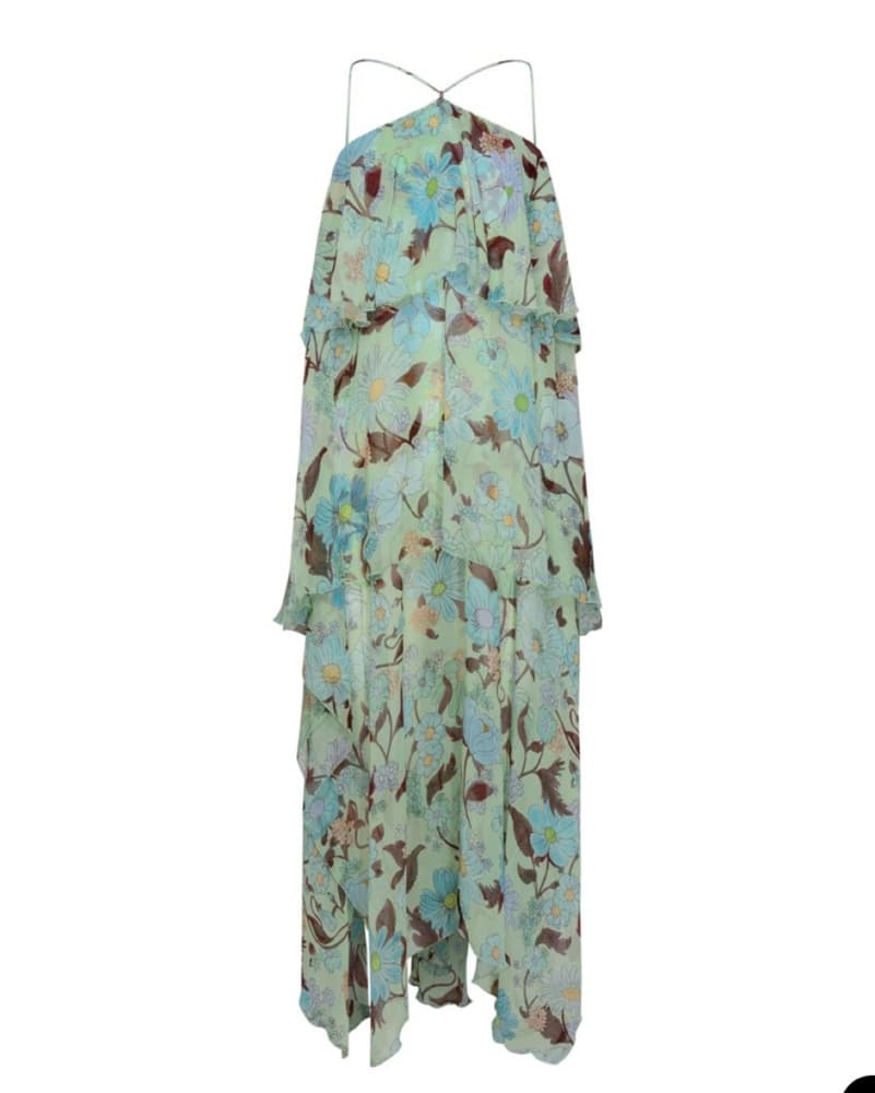 Stella McCartney Garden Frill Long Dress - Image 1