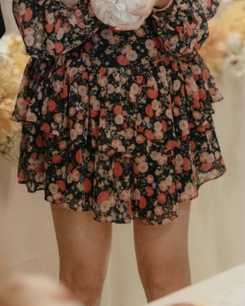 Vibrant Floral Mini Dress - Image 3