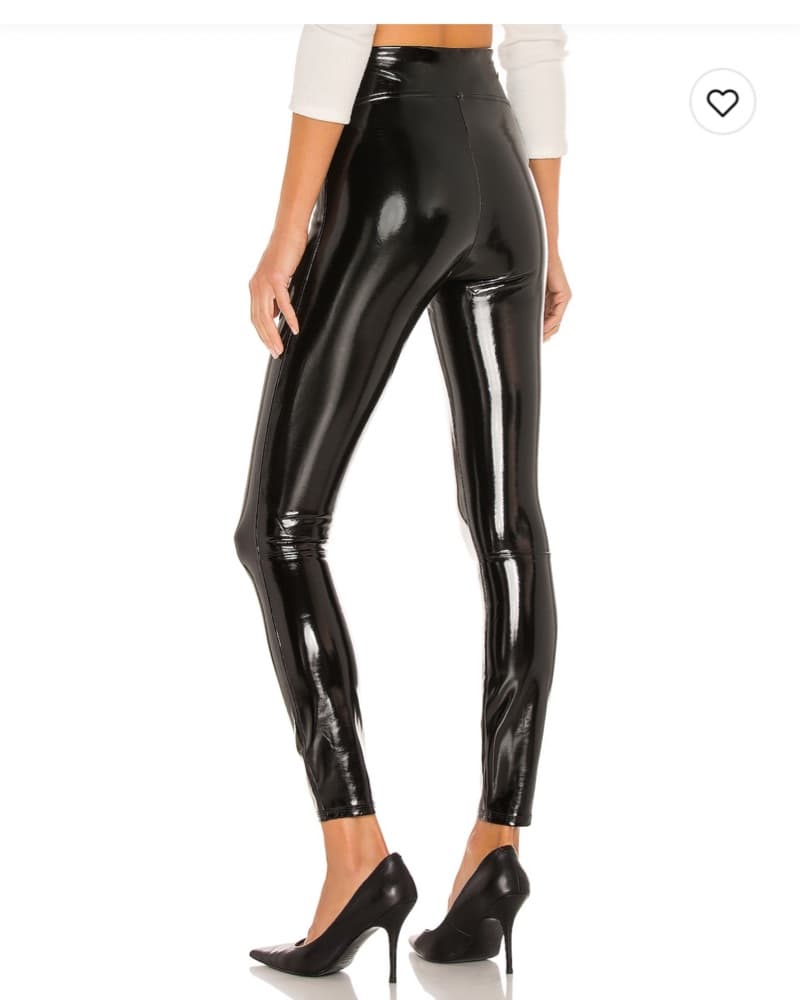 Spanx Faux Patent Leather Leggings - Image 2