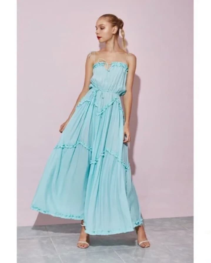 Blue Maxi Dress - Image 5
