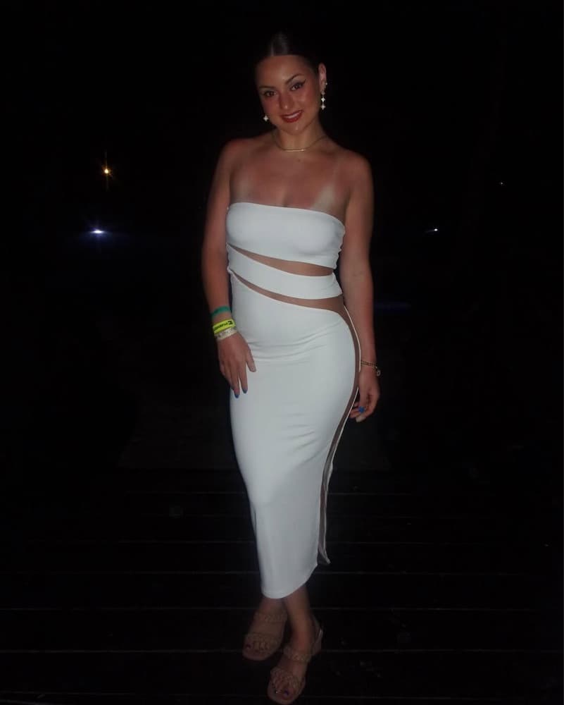 Jluxlabel White Strapless Cutout Dress - Image 2