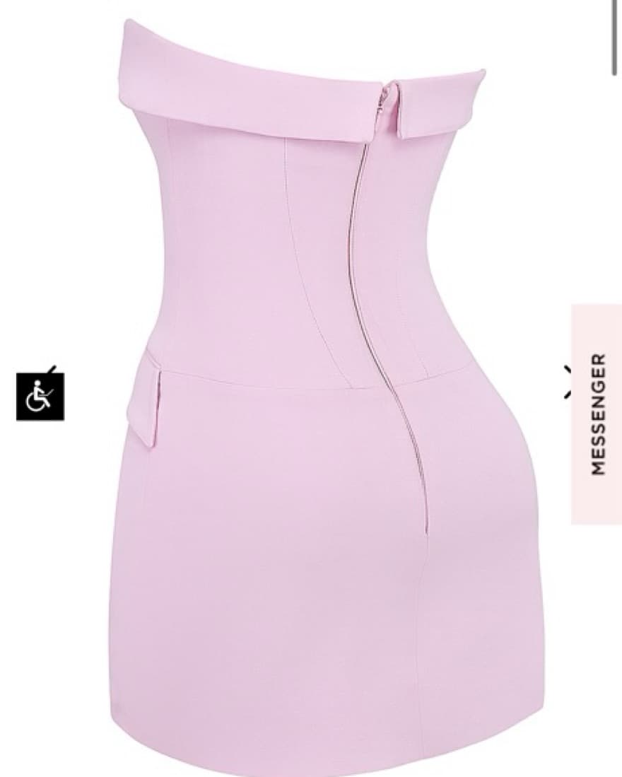 House Of CB Pink Mini Dress - Image 4