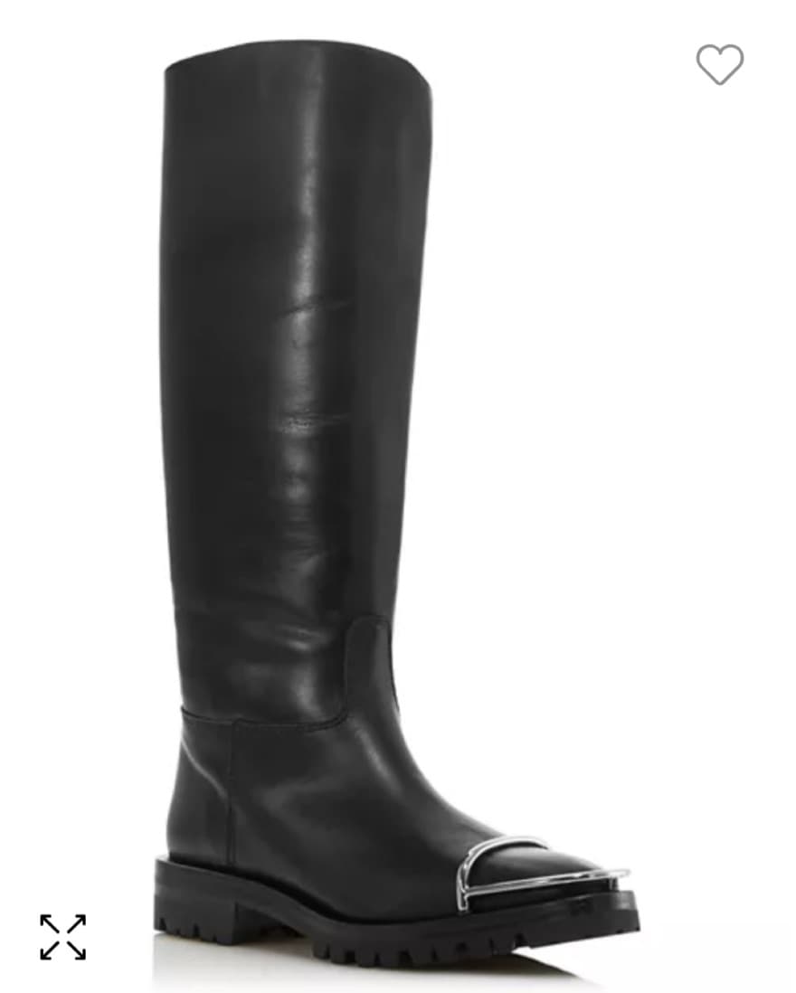 Alexander Wang Black Riding Boots - Image 1