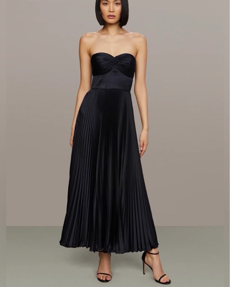 Amur Belle Dress in Navy - Image 1