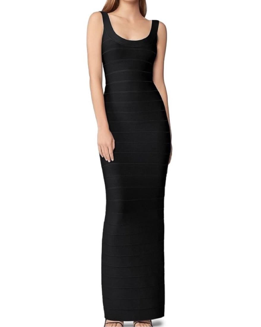 Herve leger Black Mermaid Gown  - Image 1