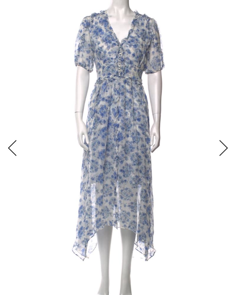 Kooples Floral Midi Dress - Image 2