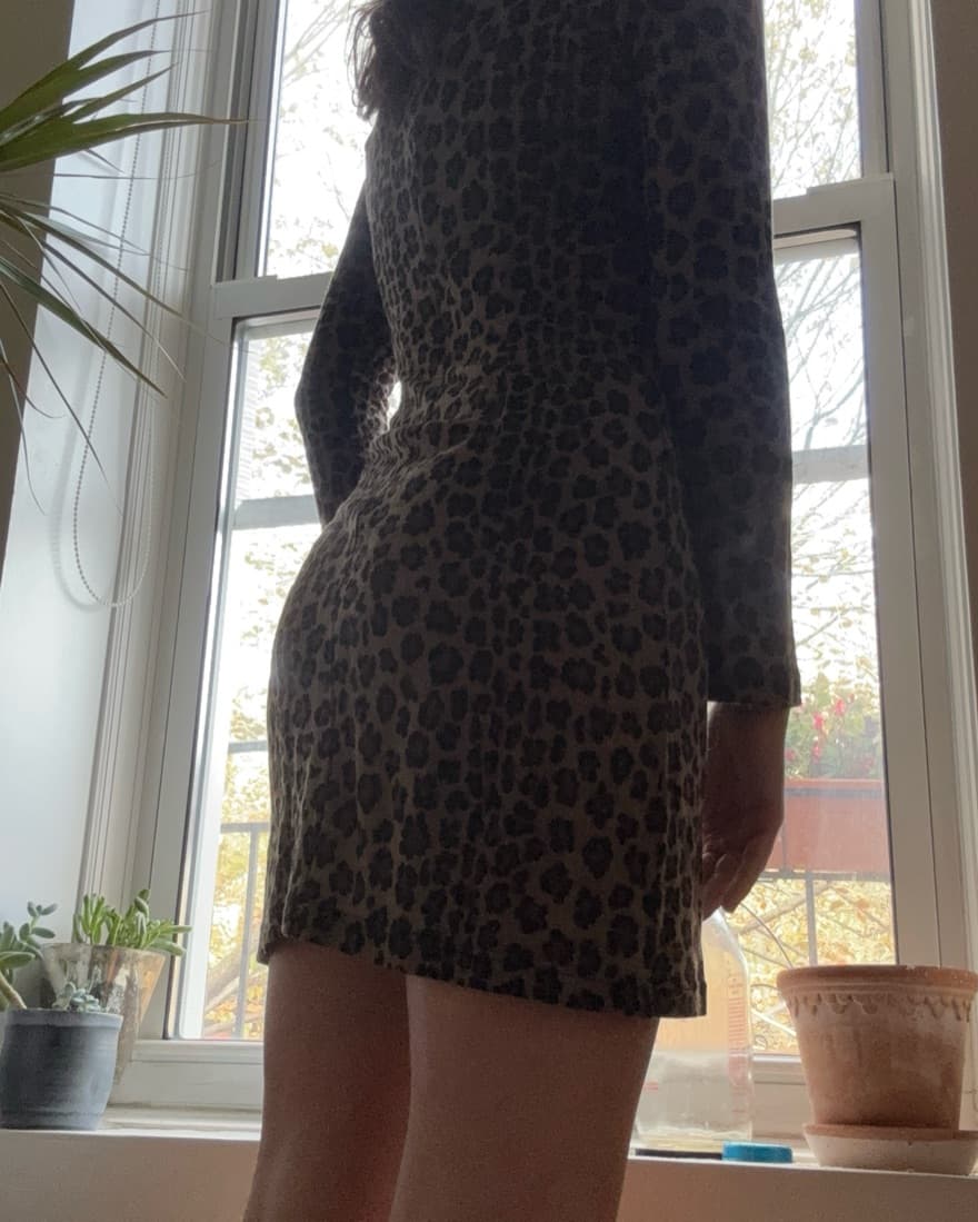 Fendi Cheetah Mini Dress - Image 2