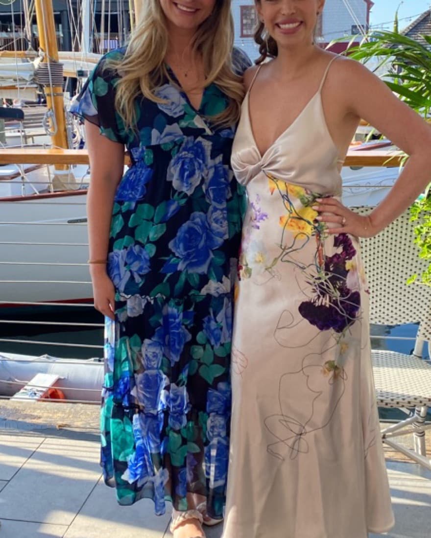 Floral Long Dress - Image 1