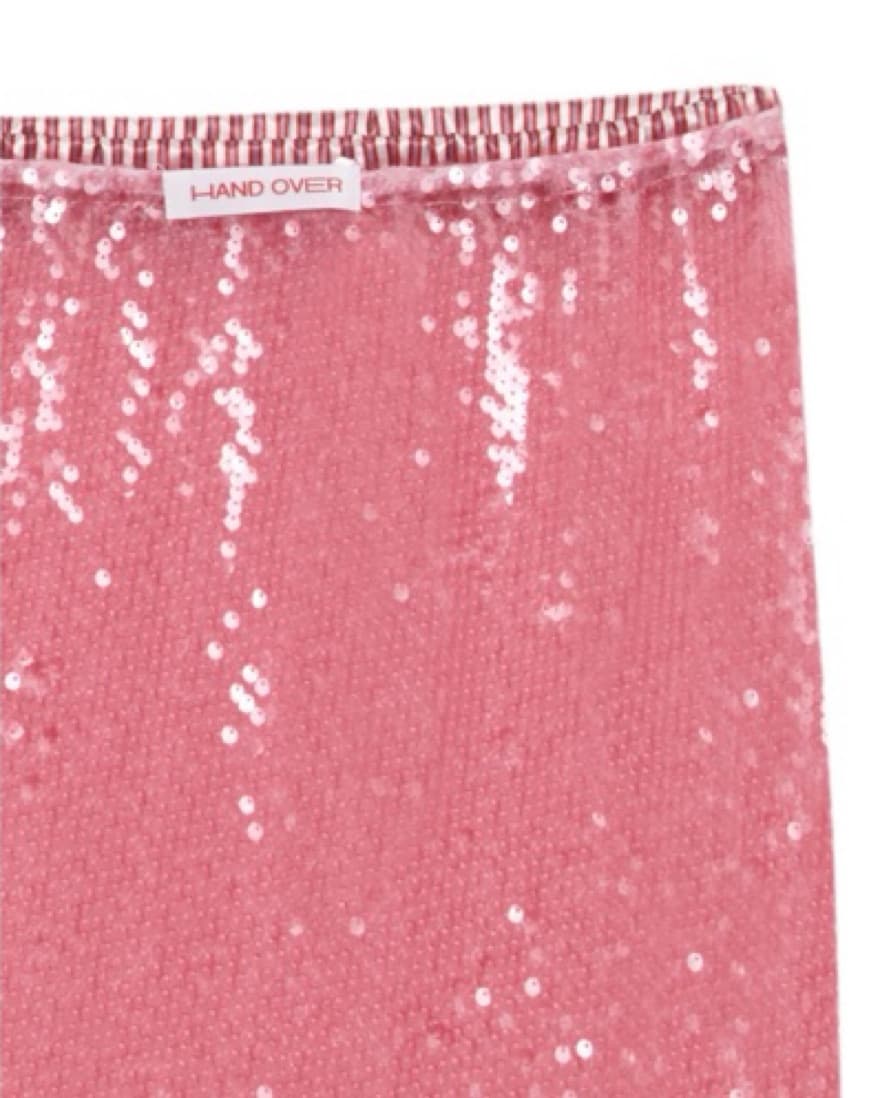 Handover Sequin Pink Skirt - Image 4