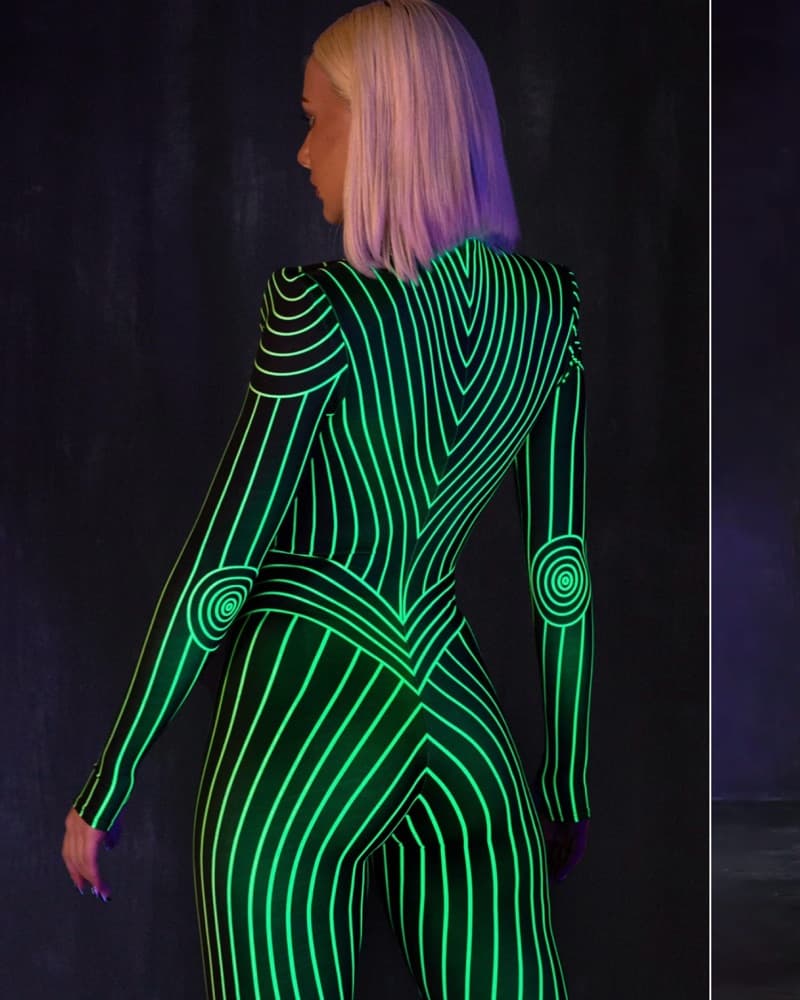 Mesmerizing Neon Jumpsuit - Image 2