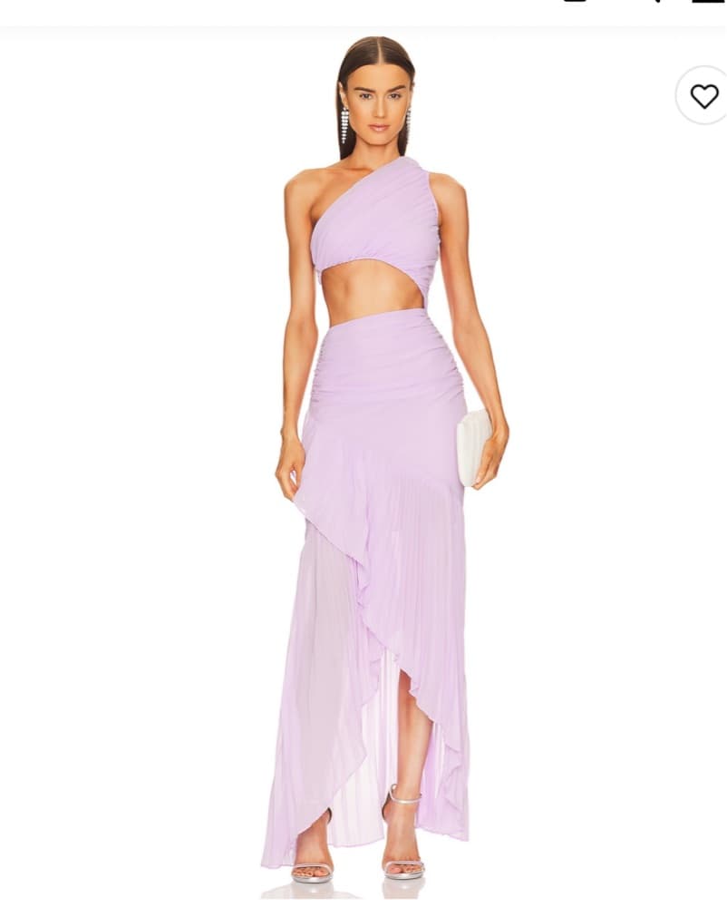 Lilac Gown Revolve X Michael Costello  - Image 1