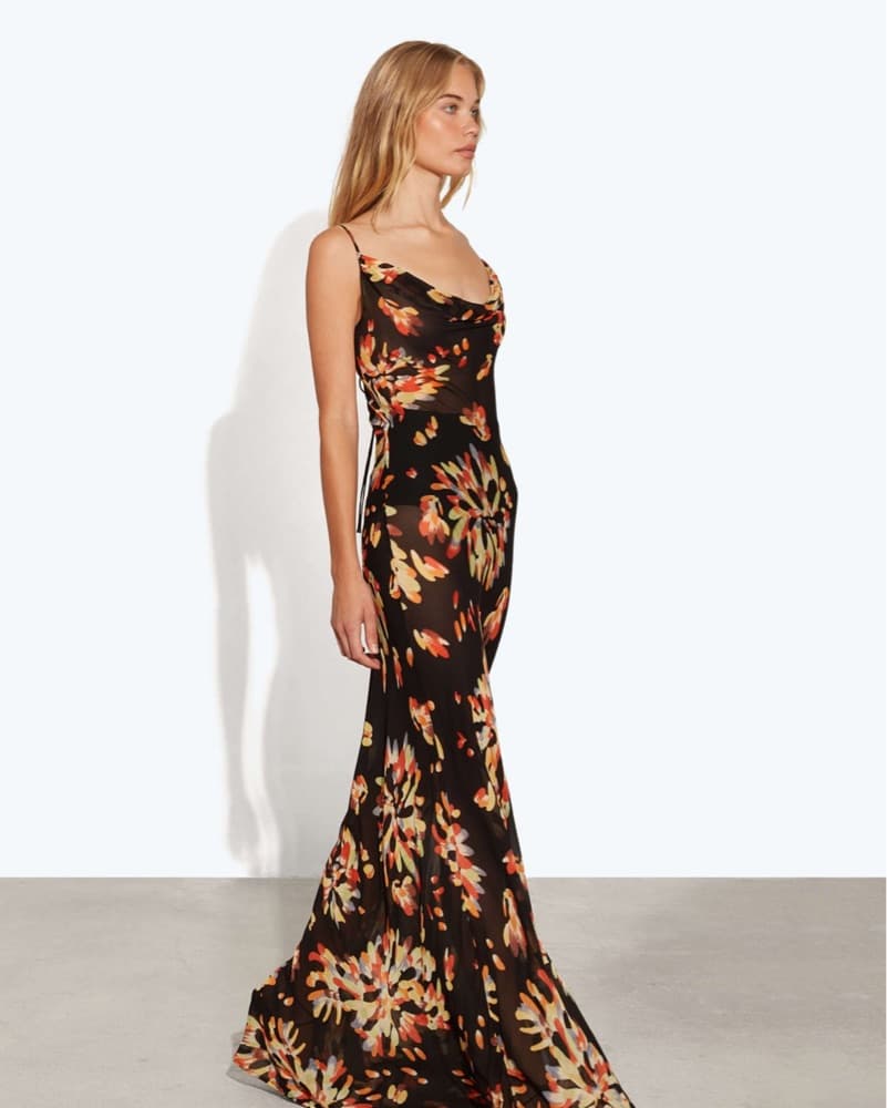 Iconic Catarina Rat + boa Vacation Dress - Image 1