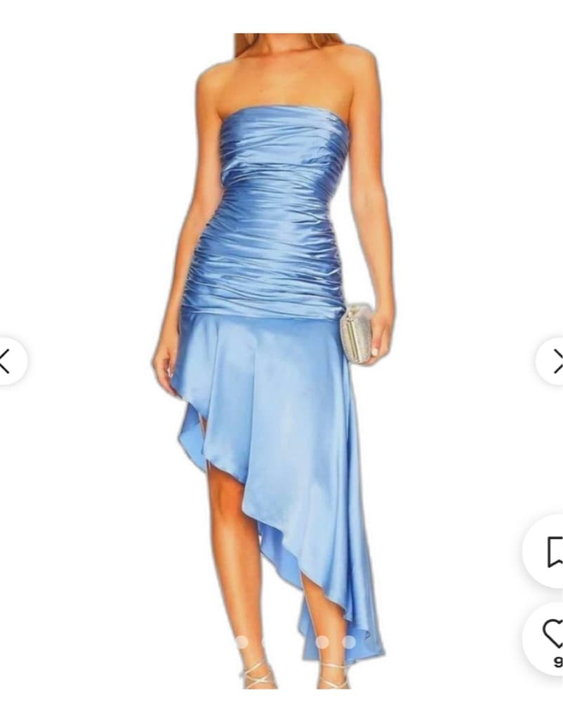 Eliza Silk Cocktail Dress - Image 1