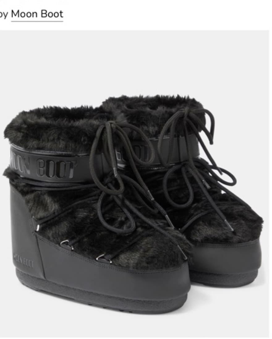 Moon Boot Icon Low Faux Fur Snow Boots  - Image 1