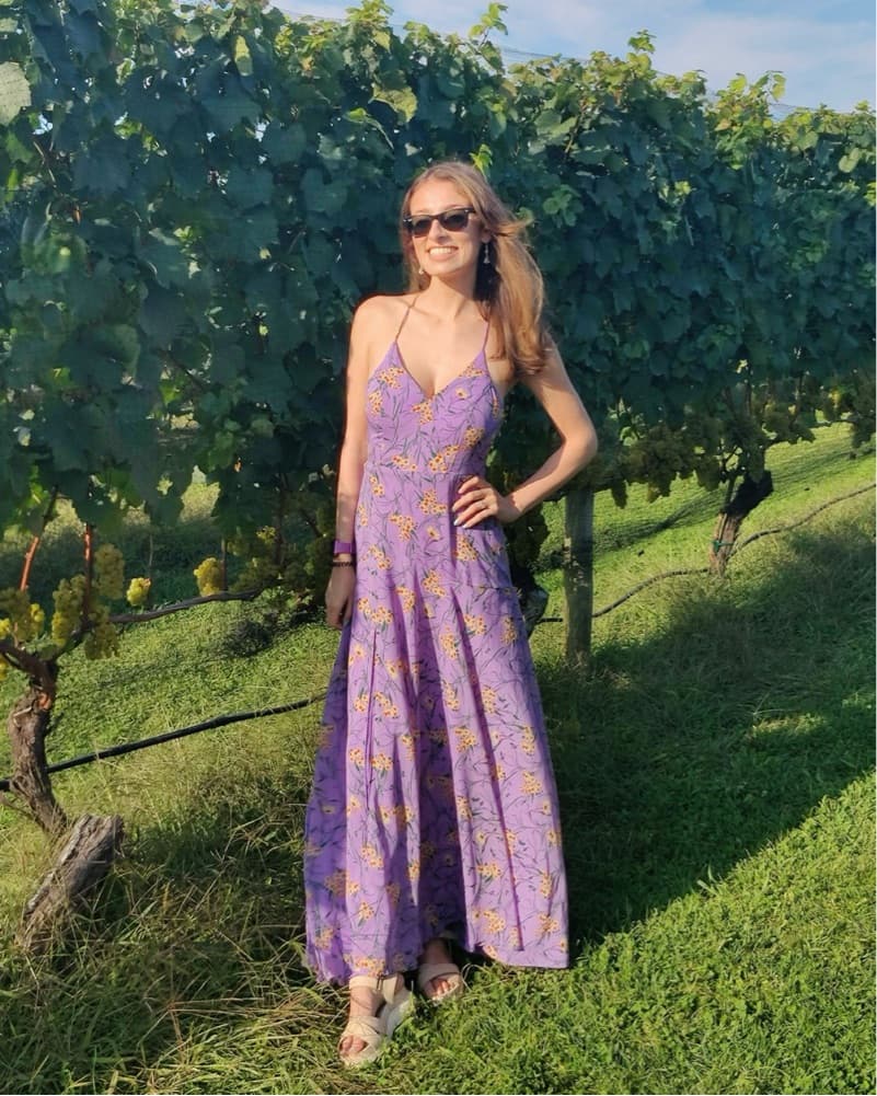 Pandora Floral Maxi Dress - Image 4