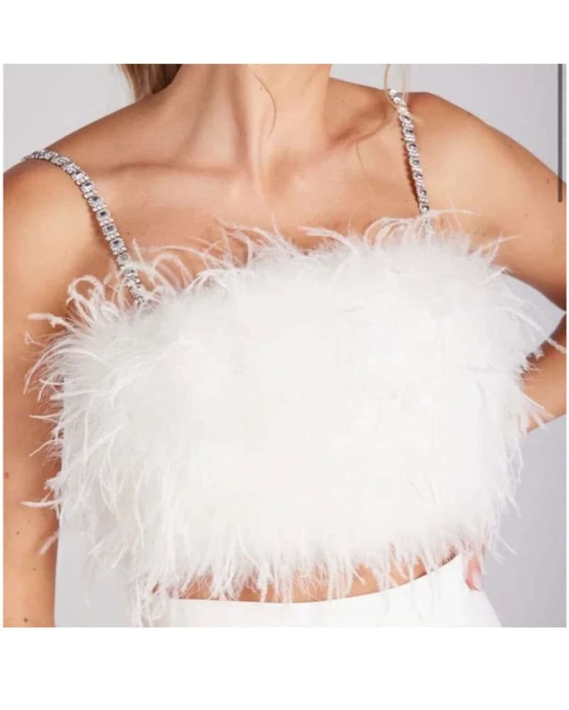 Nadine Merabi Feather Set - Image 2