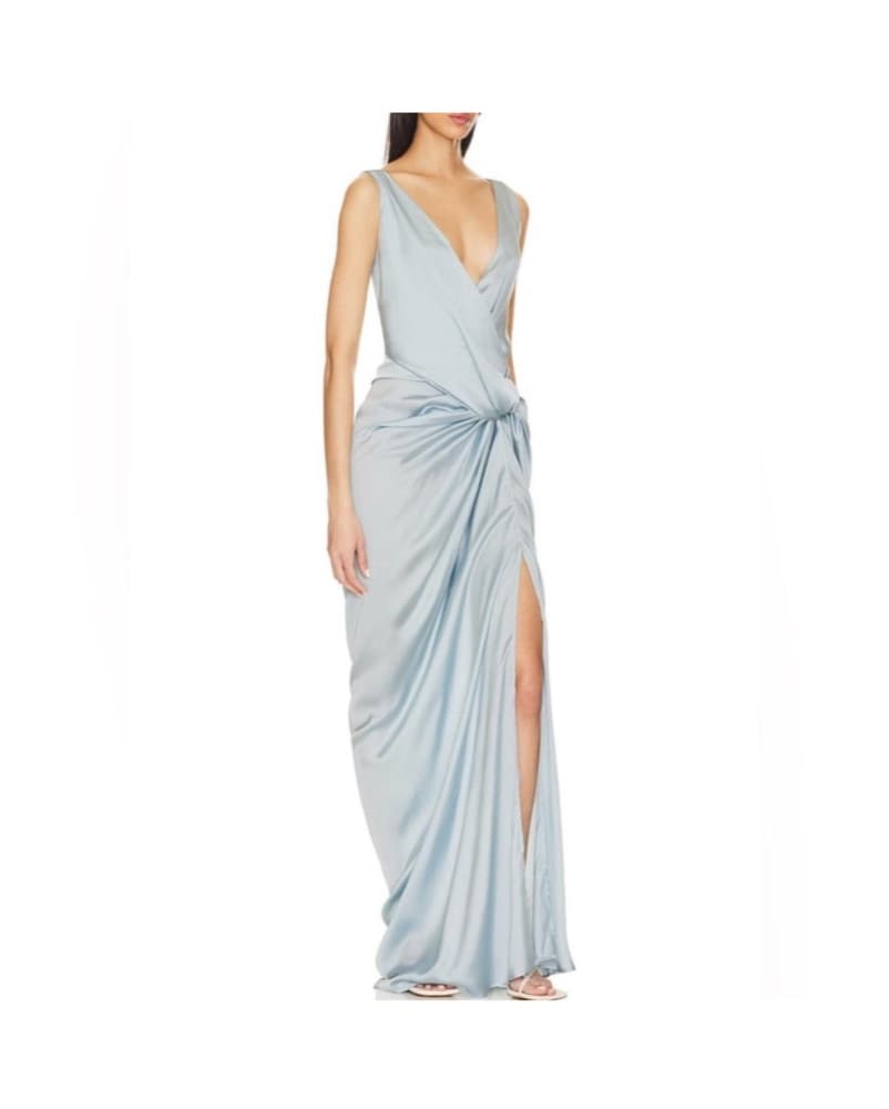 Baobab Light Blue Maxi Dress  - Image 4