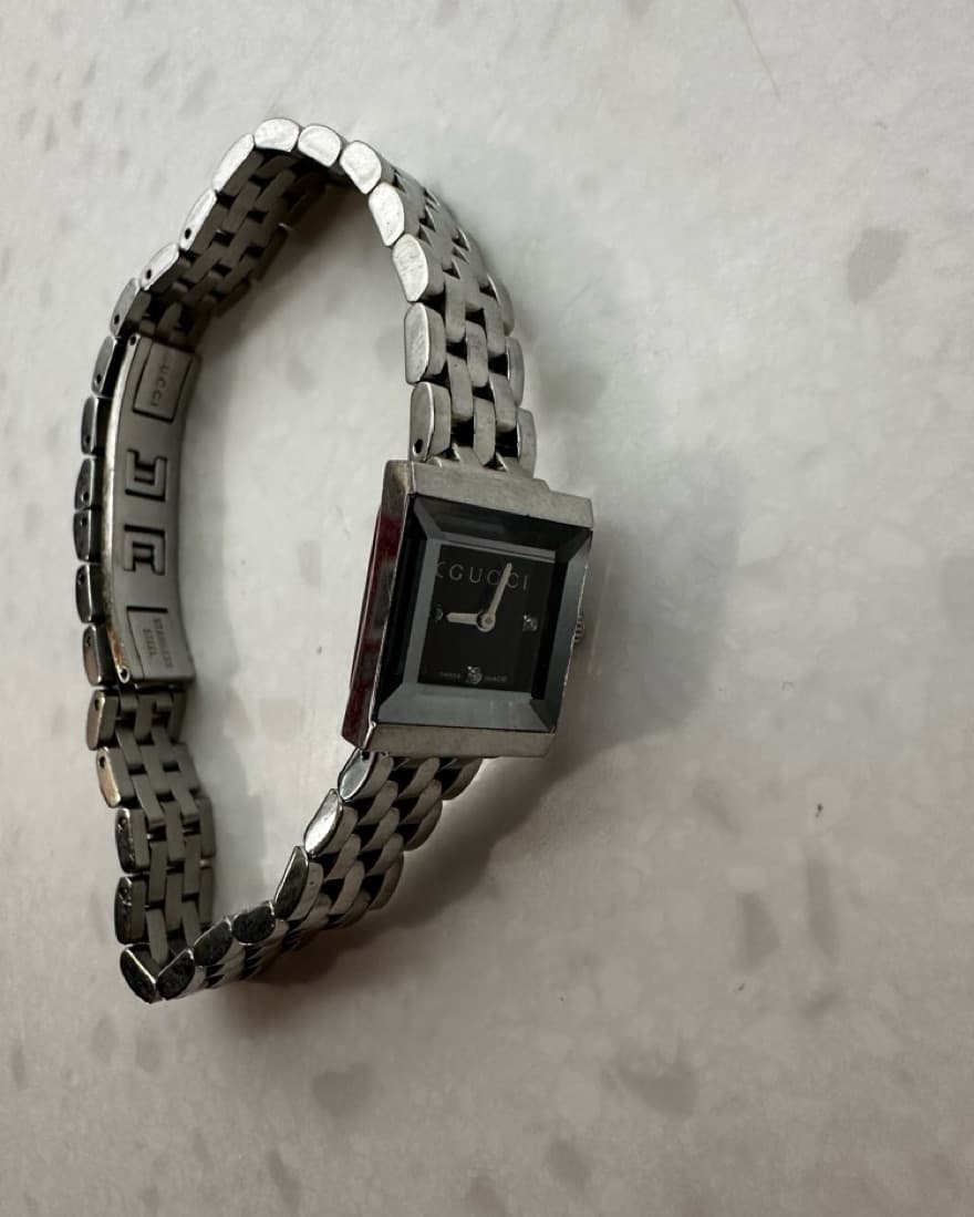 Gucci G-Frame Diamond Dial Ladies Watch - Image 2