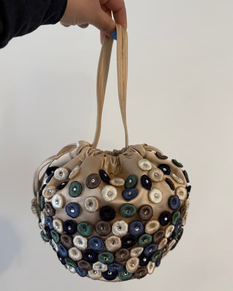Vintage Giorgio Armani Silk Bag  - Image 2