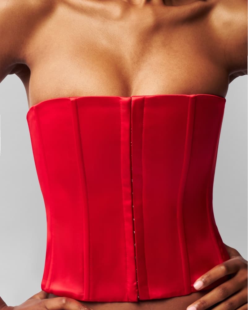 Guizio Satin Corset - Image 1
