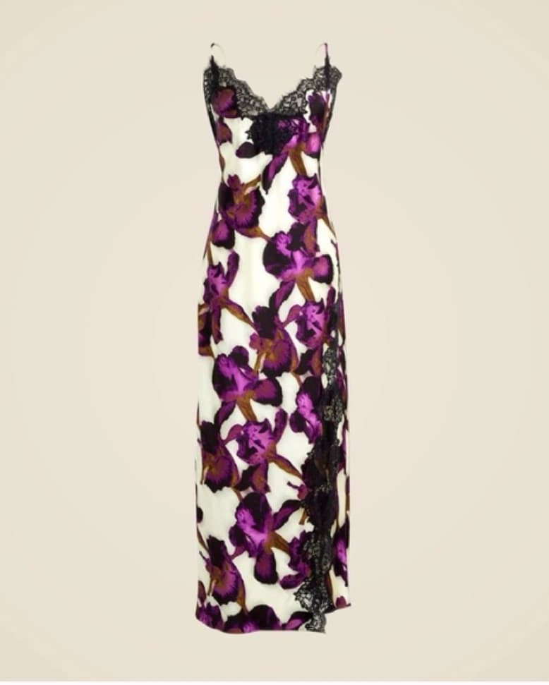 JCREW lace trim slip dress - Image 2