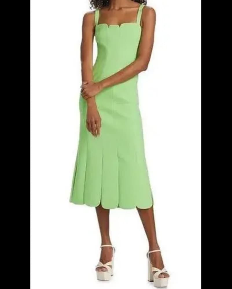 Alexis Dalia Dress Green - Image 3