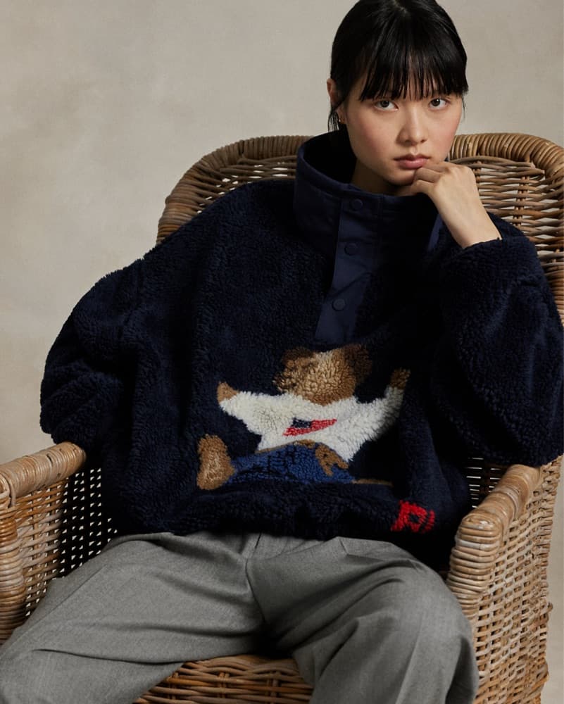 Vintage Polo Bear Fleece - Image 4