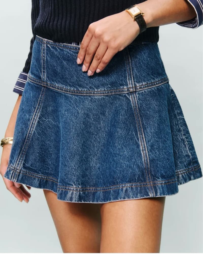 Reformation Bentley Denim Skirt  - Image 1