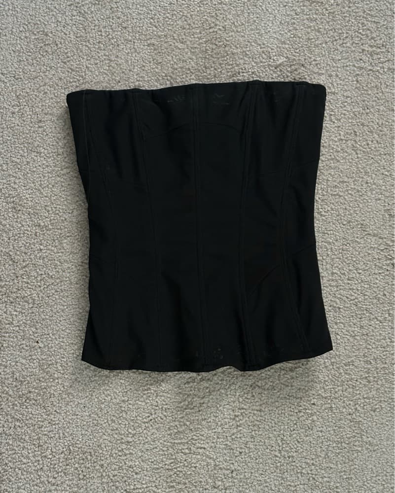 Outcast Black Corset Top - Image 3