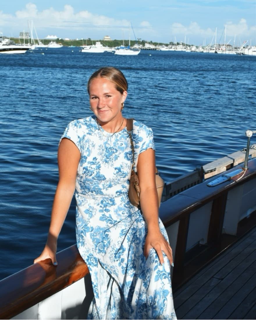 Reformation Blue Dress - Image 5