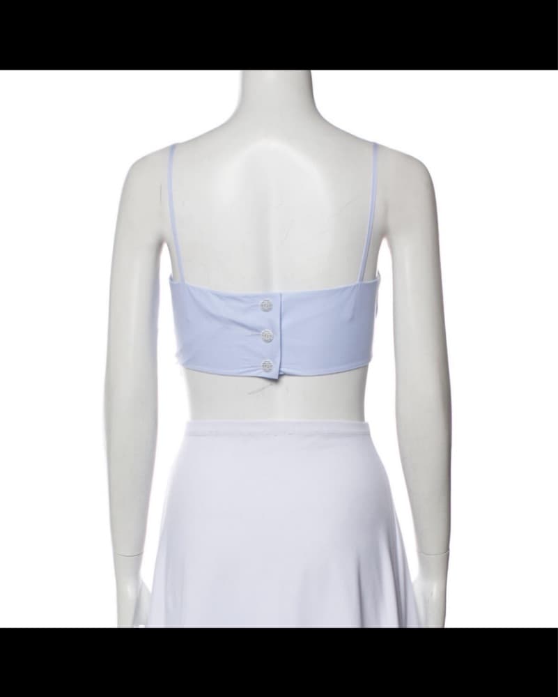 Chanel Bow Crop Top - Image 3
